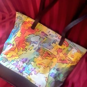 Lady Barbara  Pinson Artist "Statement Bag,"